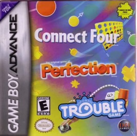 Connect Four Trouble Perfection - GBA