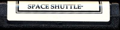 Space Shuttle: A Journey Into Space (White Text Label) - Atari 2600