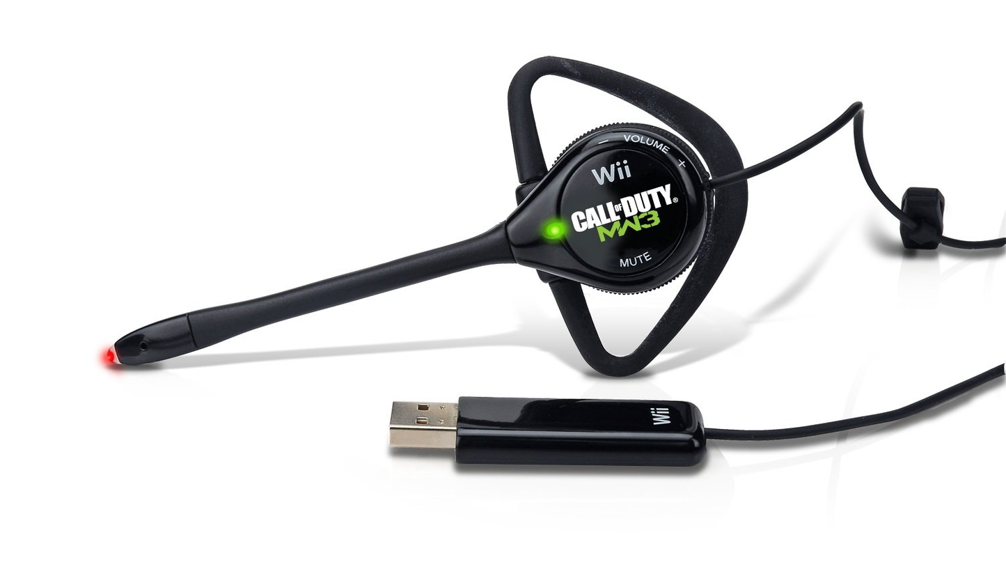 Headbanger Chat Headset | Call of Duty Modern Warfare 3 Edition - Wii