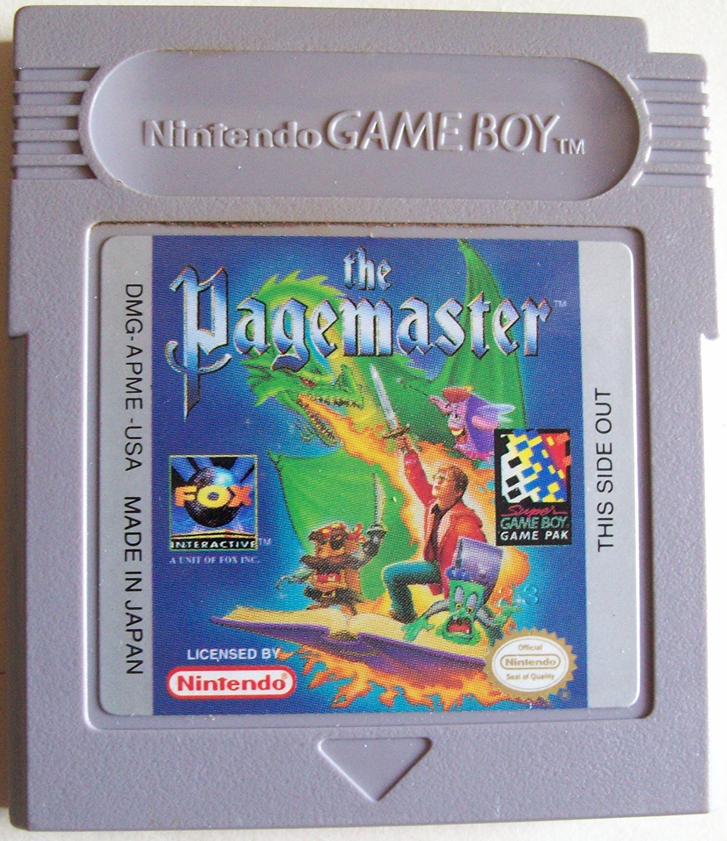 Pagemaster, The - Game Boy