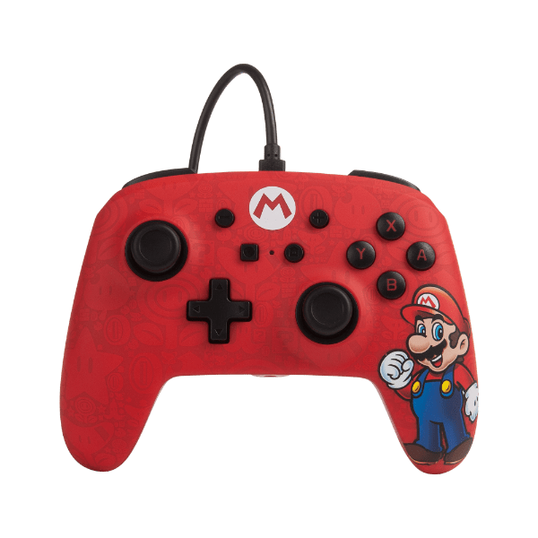 Power A Wired Pro Controller Mario - Switch