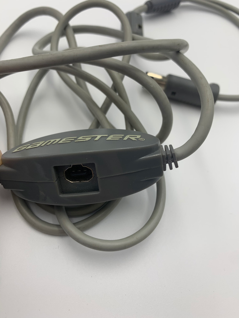 Gameboy Advance Link Cable GBA to GBA or GBA to GC Gamester Grey - Gamecube