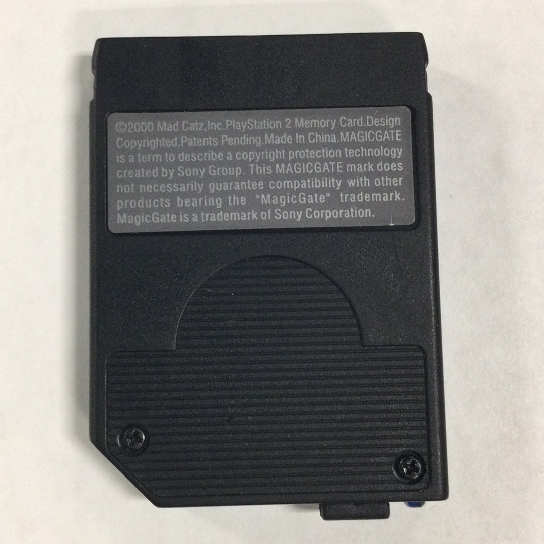 Memory Card PS2 8 MB MadCatz Blue - PS2