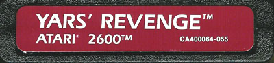 Yars' Revenge (Red Label) - Atari 2600