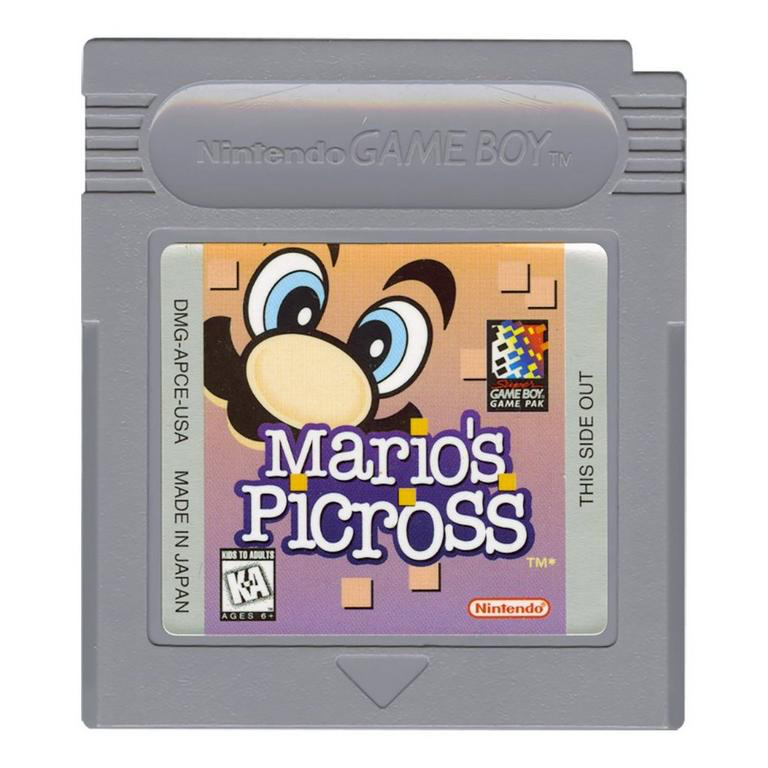 Mario's Picross - Game Boy
