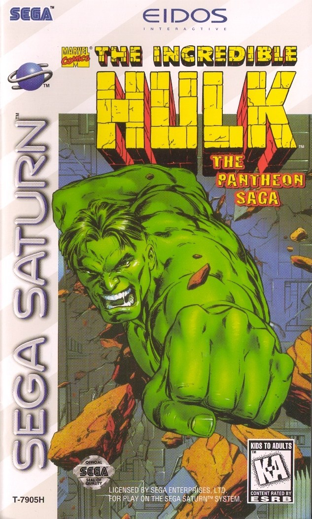 Incredible Hulk, The: The Pantheon Saga - Sega Saturn