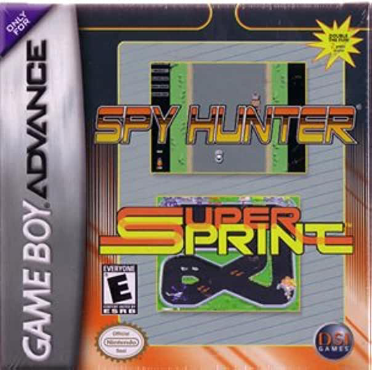 Spy Hunter + Super Sprint Dual Pack - GBA