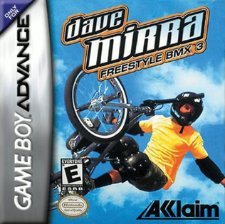 Dave Mirra Freestyle BMX 3 - GBA
