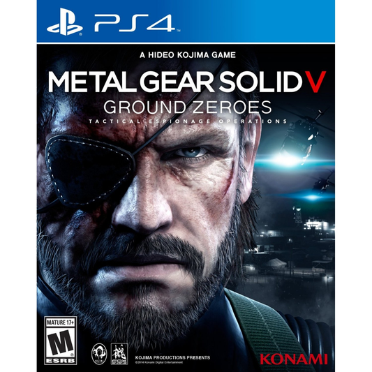 Metal Gear Solid 5: Ground Zeroes - PS4