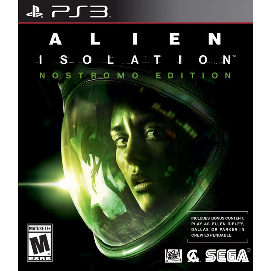Alien: Isolation Nostromo Edition - PS3