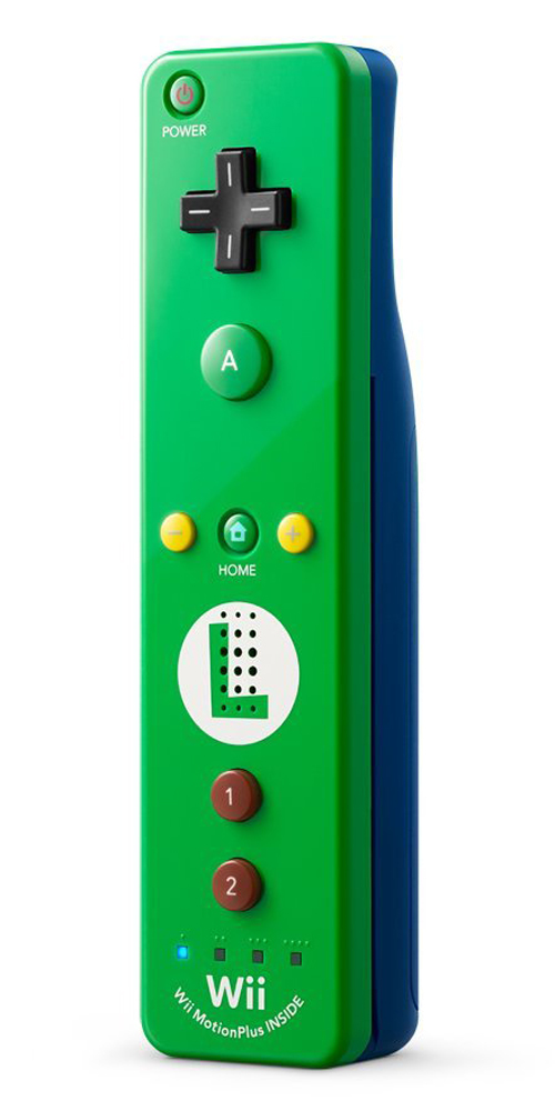 WiiMote Official Motion+ | Green Luigi Edition - Wii