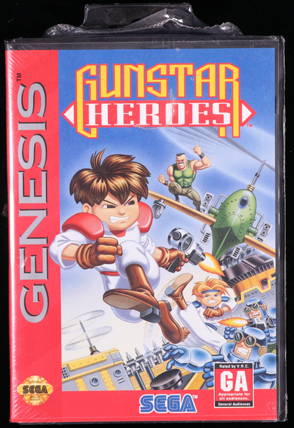 Gunstar Heroes SEGA GENESIS 9.4 B+ - NEBRASKA COLLECTION
