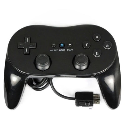 3rd party Pro Controller | Black - Wii