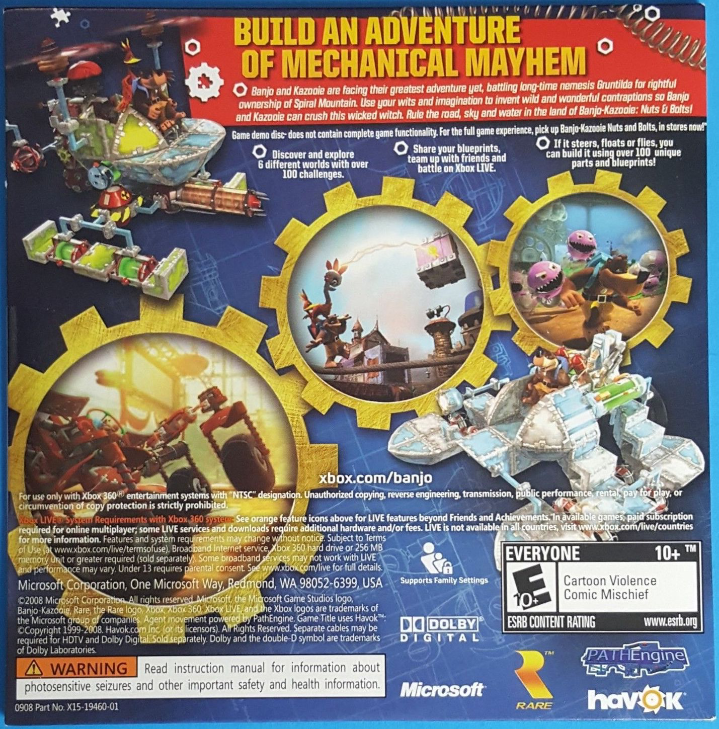 Banjo-Kazooie: Nuts & Bolts Demo Disc - Xbox 360