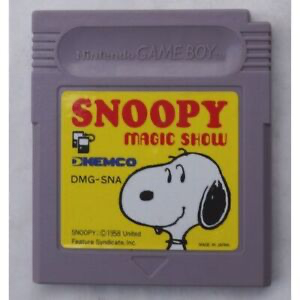 Snoopy's Magic Show - Game Boy