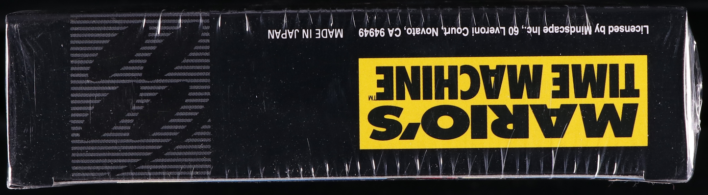 Mario's Time Machine SNES 9.2 A+ - NEBRASKA COLLECTION
