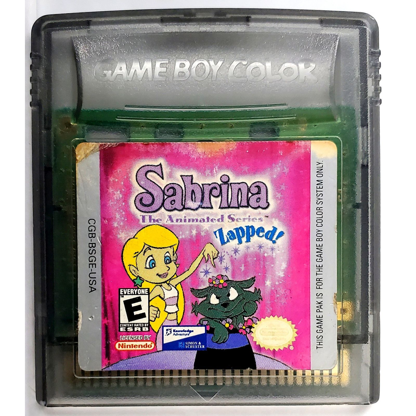 Sabrina The Animated Series Zapped - GBC