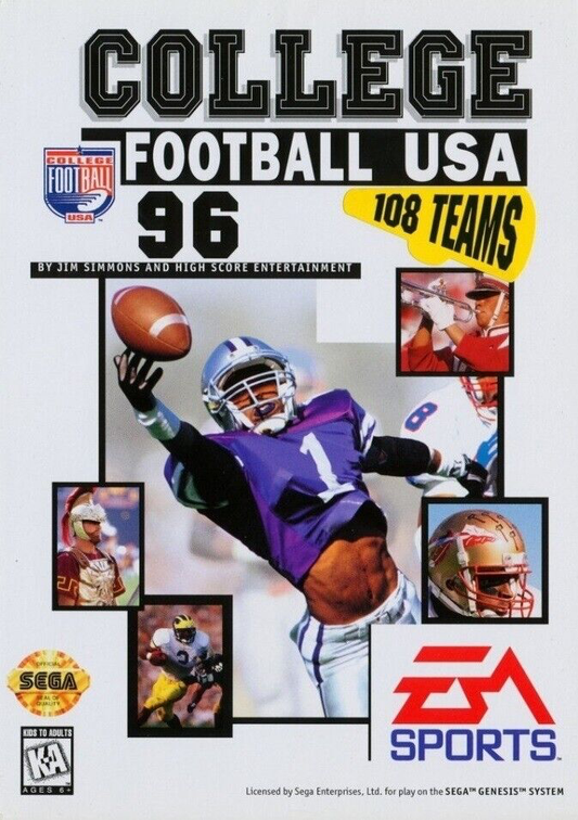College Football USA '96 - Genesis