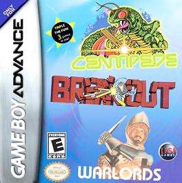 Centipede Breakout and Warlords - GBA