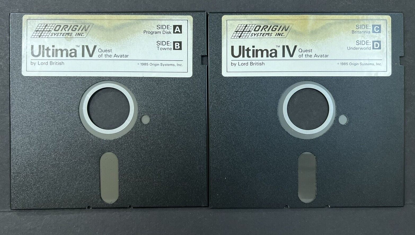 Ultima IV Quest of the Avatar - Commodore 64