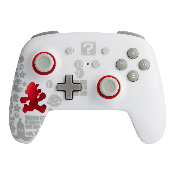 Power A Enhanced Wireless Controller Running Mario - Switch