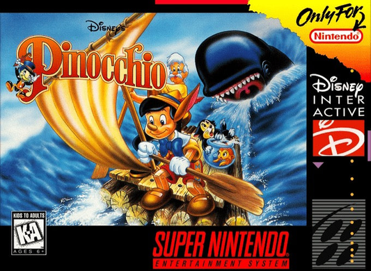 Pinocchio, Disney's - SNES