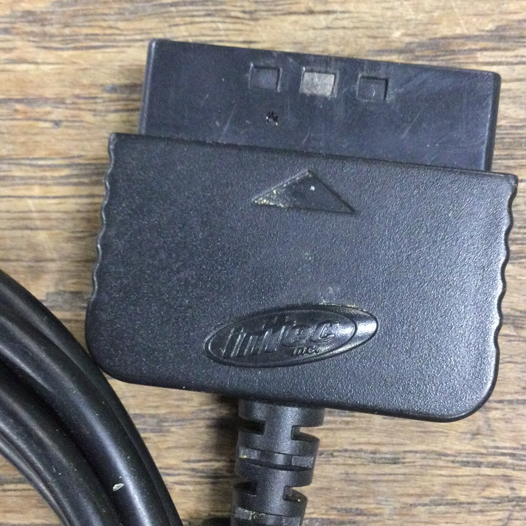 Intec Controller Extension Cord Black - Sony Playstation 1 Sony Playstation 2