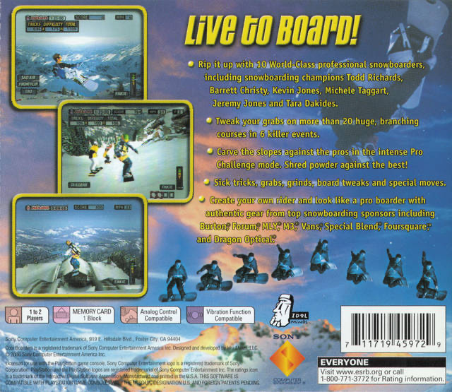 Cool Boarders 2001 - PS1