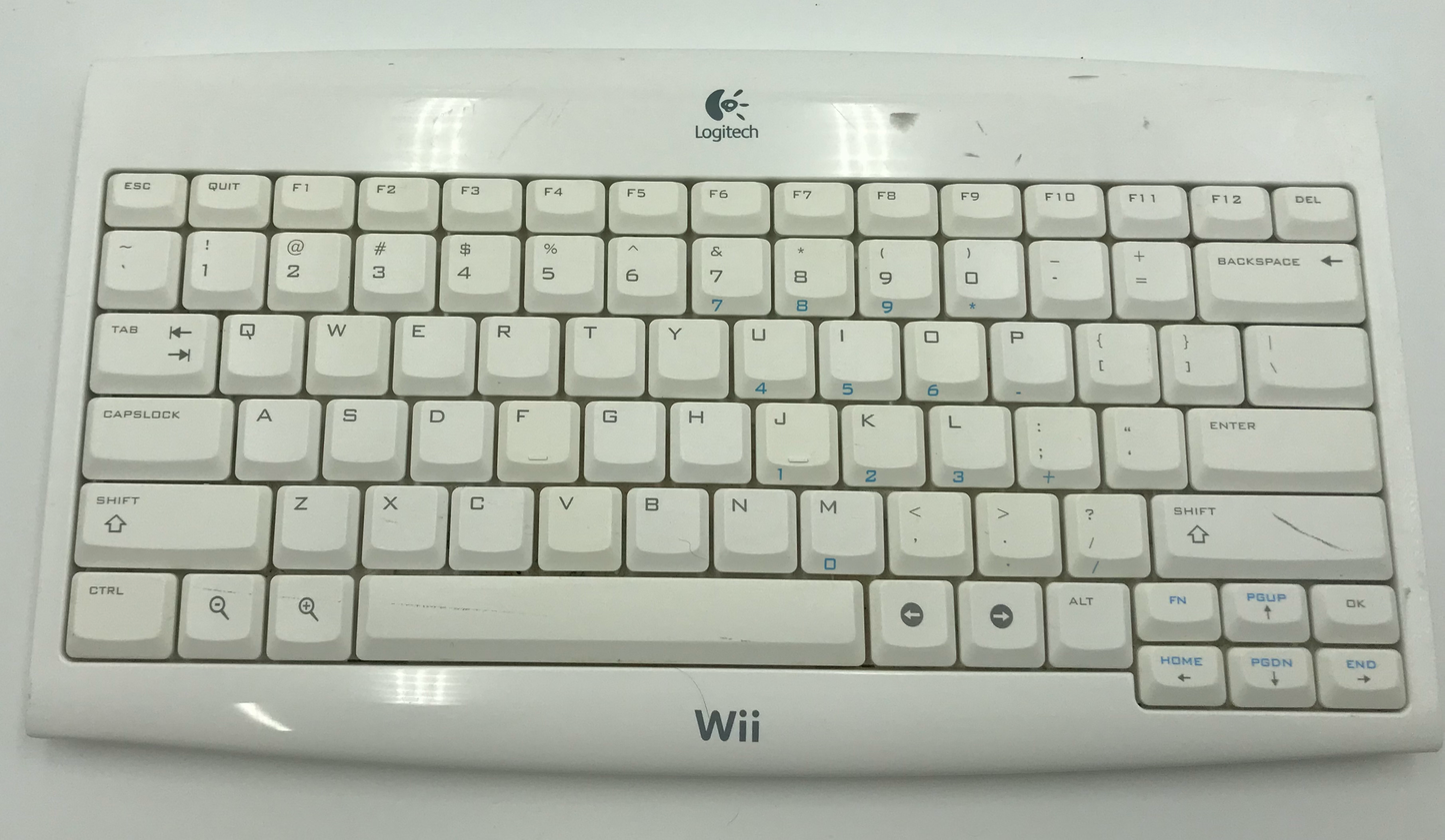 Keyboard Logitech Nintendo Wii - Wii
