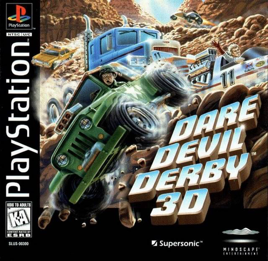 Dare Devil Derby 3D - PS1