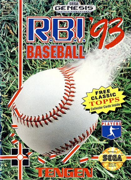 RBI Baseball '93 - Genesis