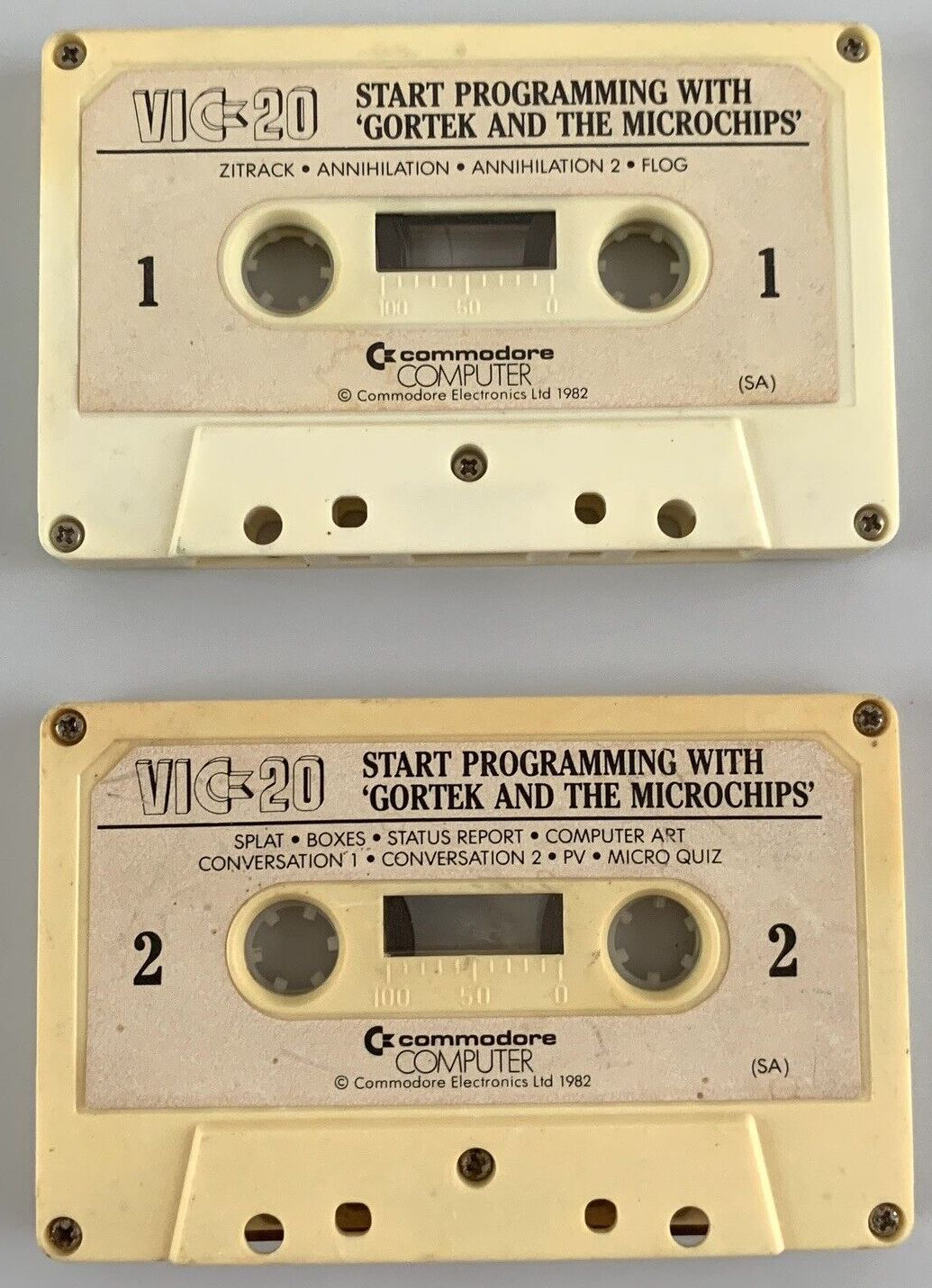 Gortek and the Microchips - Commodore 64