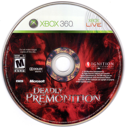 Deadly Premonition - Xbox 360