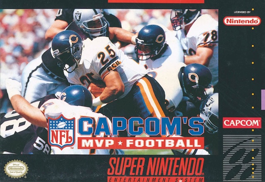 Capcom's MVP Football - SNES