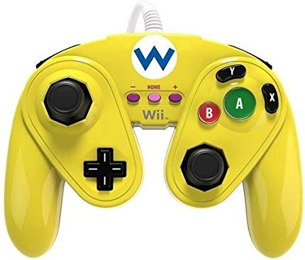 Wired Fight Pad Controller (PDP) | Wario - Nintendo