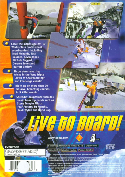 Cool Boarders 2001 - PS2