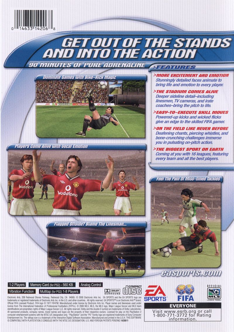 FIFA 2001 - PS2