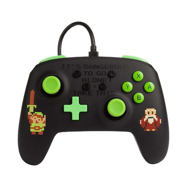 Power A Enhanced Wired Controller Retro Zelda - Switch