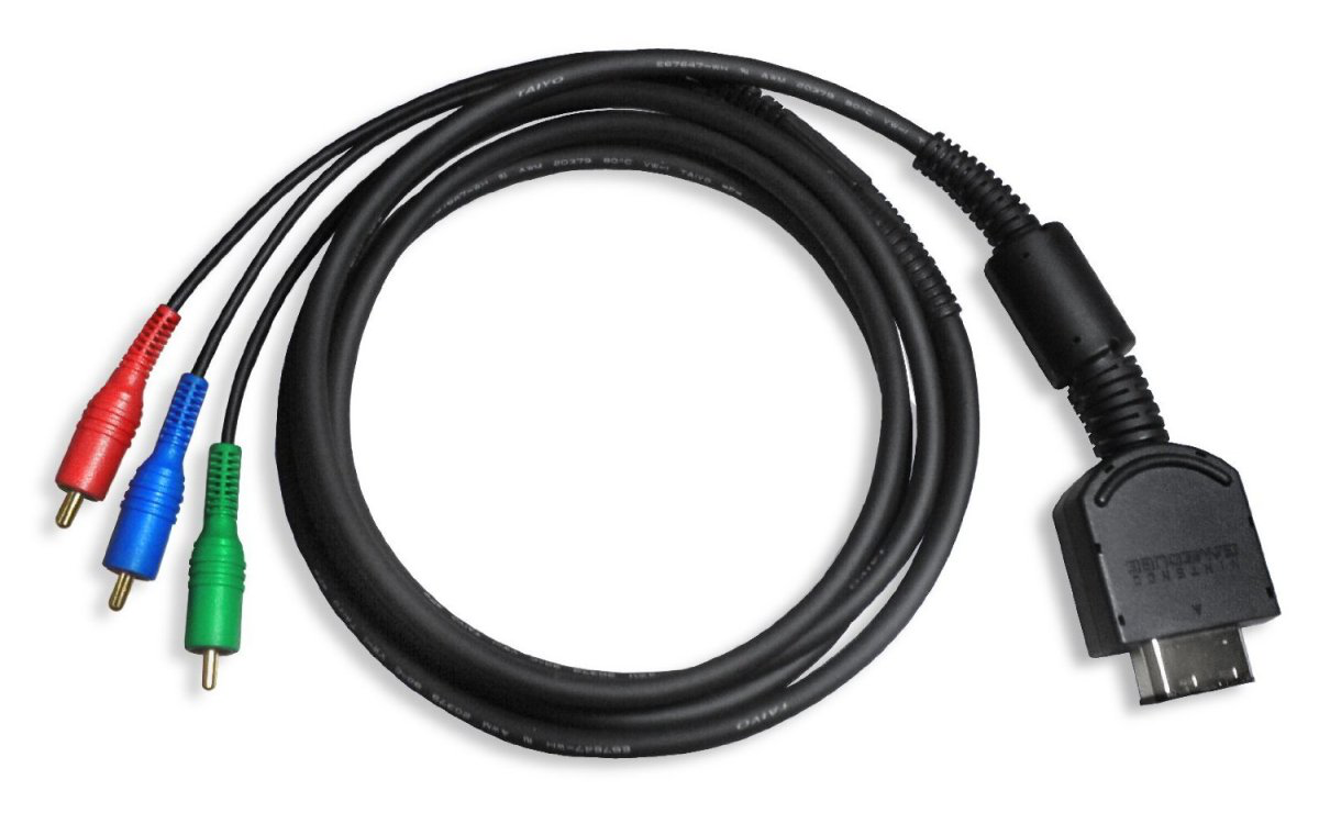 AV Component Cord | Official - Gamecube
