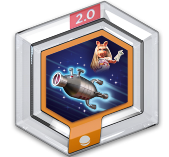 Hexagonal Power Disc | The USS Swinetrek - Disney Infinity 2.0