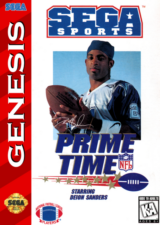Prime Time NFL Football starring Deion Sanders - Genesis