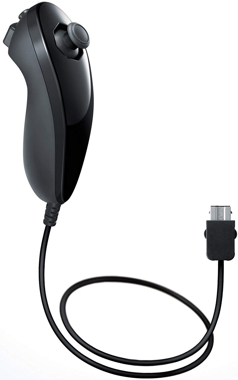 Nunchuk Official | Black Color - Wii