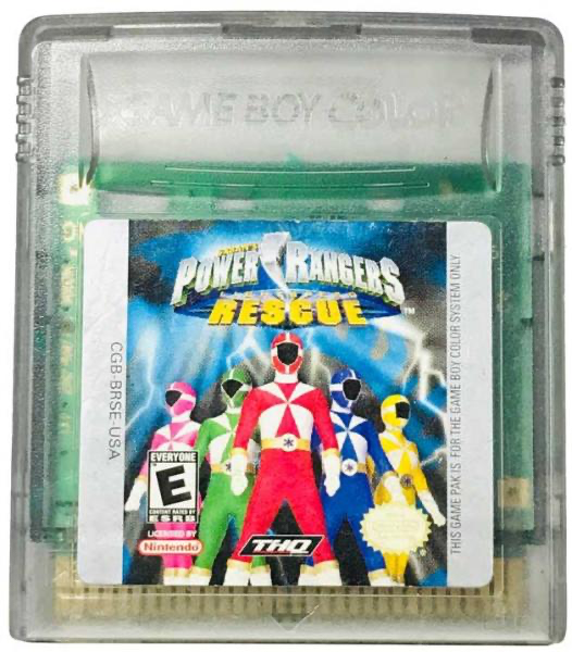 Power Rangers Lightspeed Rescue - GBC