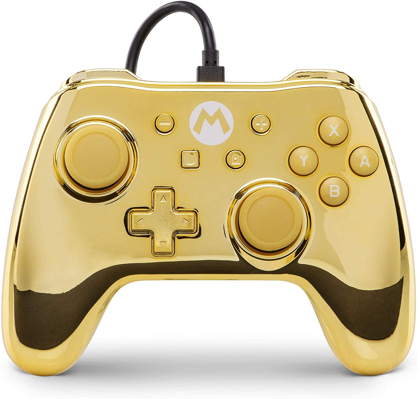 Power A Wired Pro Controller Gold Mario - Switch