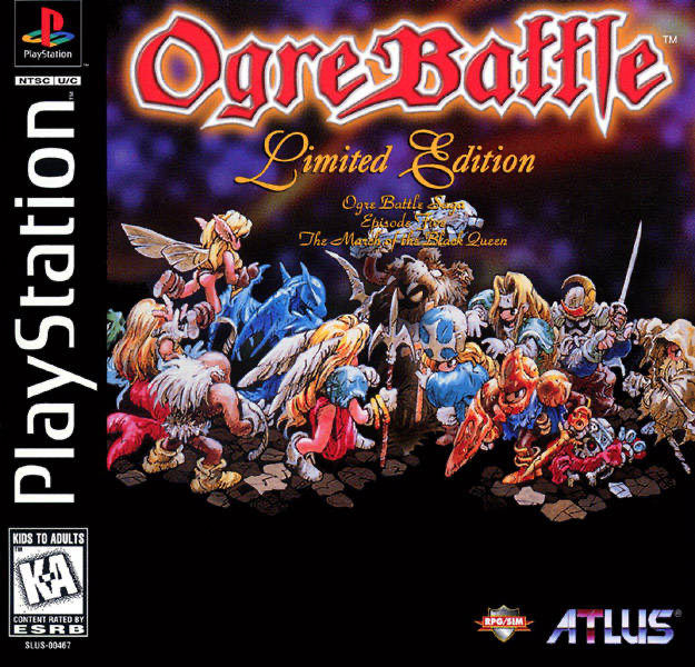 Ogre Battle Used PS1 Games For Sale Retro Video Game Store – Dial