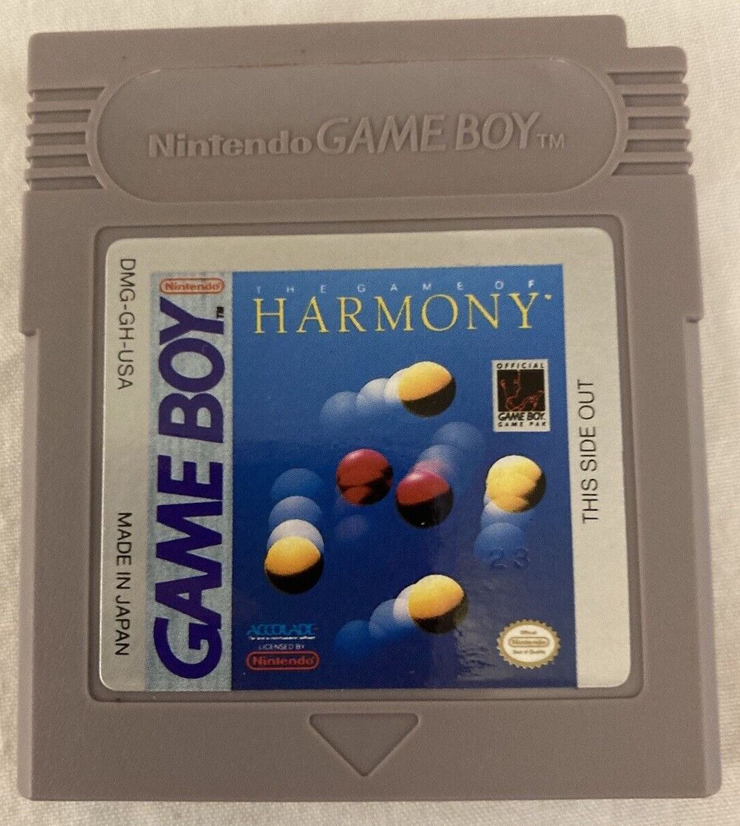 Game of Harmony, The - Game Boy