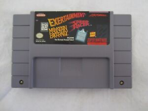 Exertainment Mountain Bike Rally + Speed Racer Double Cartridge - SNES