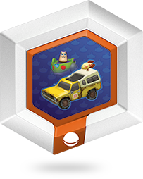 Hexagonal Power Disc | Pizza Planet Delivery Truck - Disney Infinity 1.0