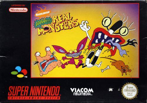 aaahh real monsters opening Aaahh!!! Real Monsters Used SNES Games For Sale Retro Store – Dial Up Games
