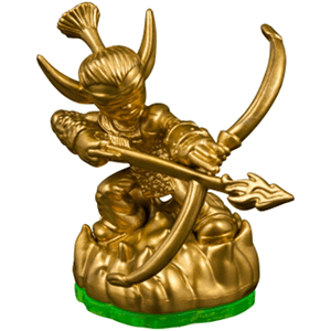 Gold Flameslinger - Skylander - Spyros Adventure Character Chase Variants